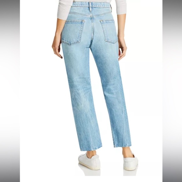 Frame Jeans “Le Pixie Slouch” in Limelight Clean NWOT - Picture 2 of 15